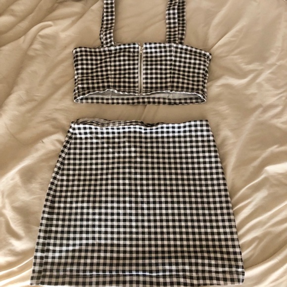 Forever 21 Gingham Set - Picture 2 of 2